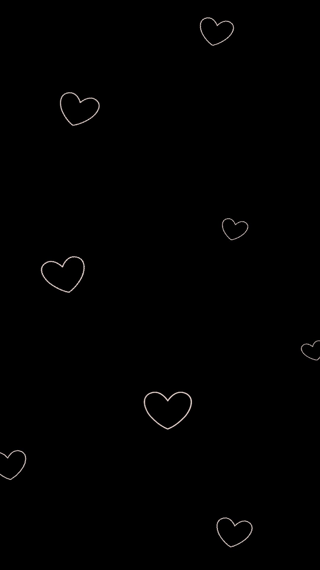 Стильные черные обои на телефон