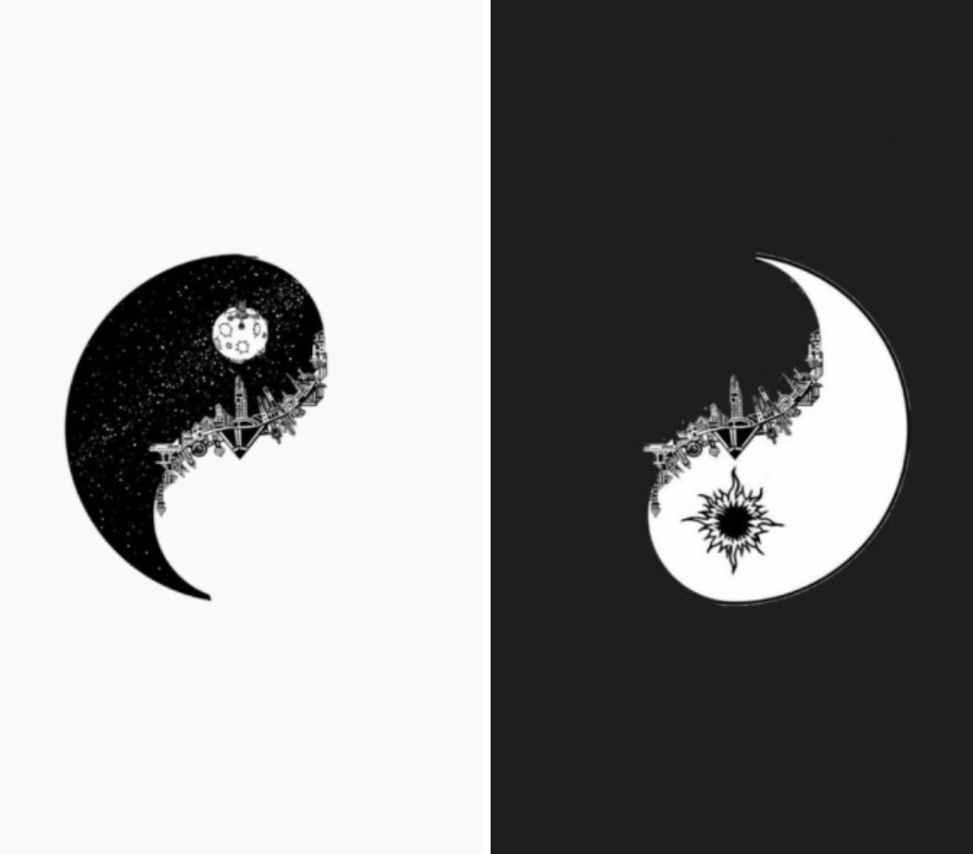 Девушка с чёрными волосами со спины