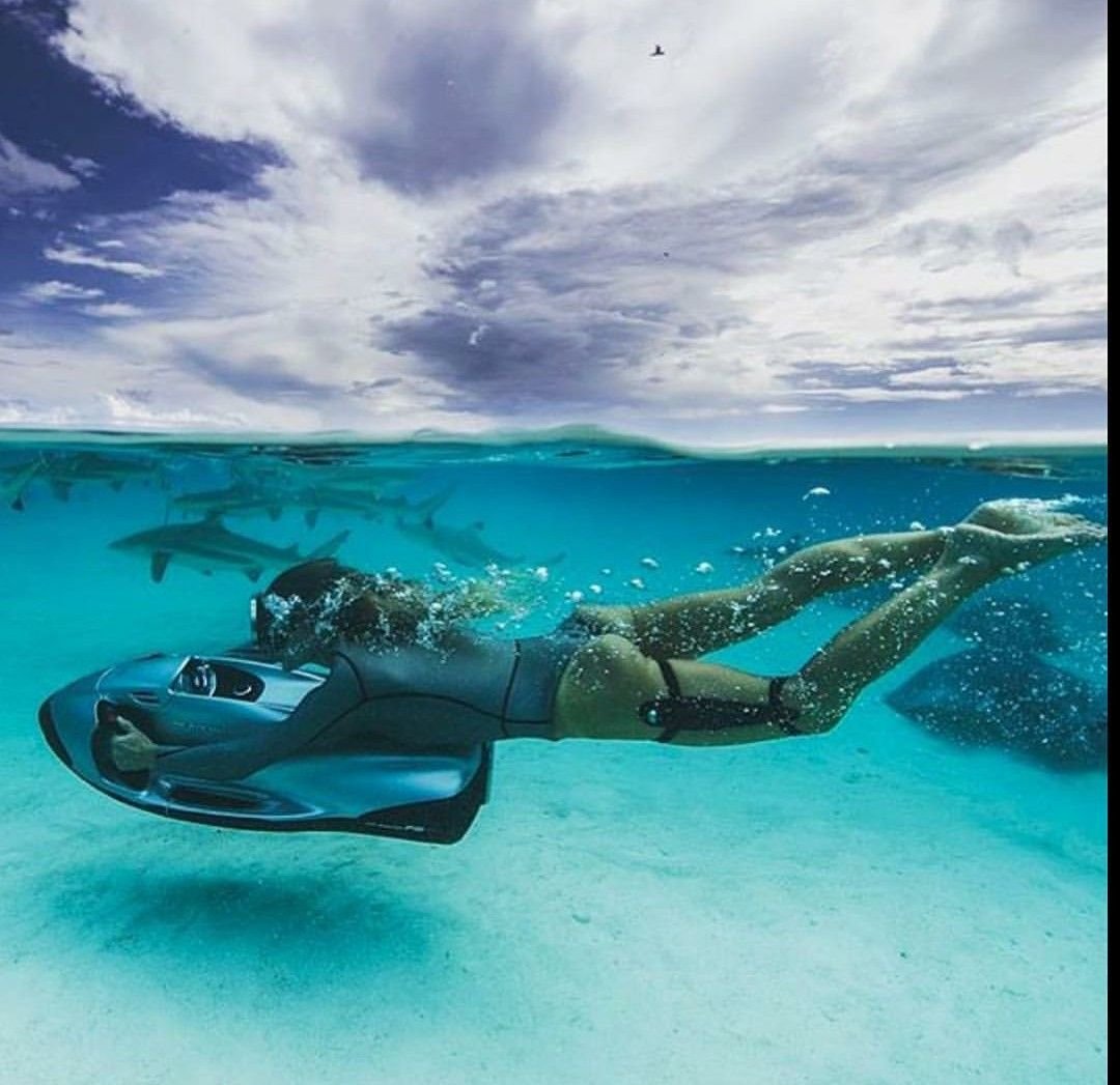 Развлечения под водой