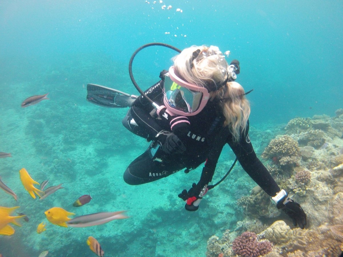 Снорклинг для девушек