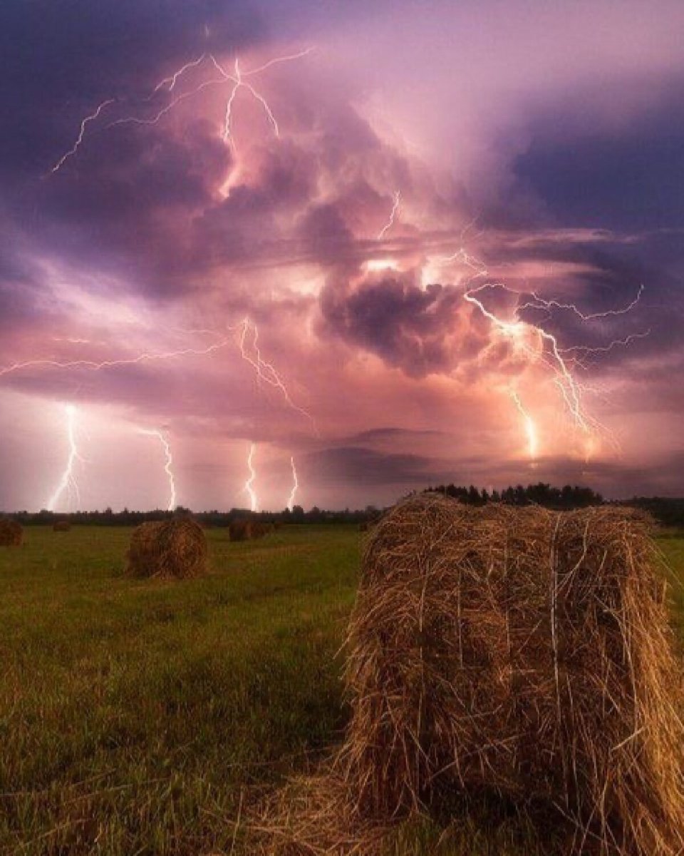 Природа с грозой