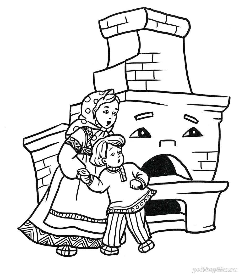 Сказочная печка