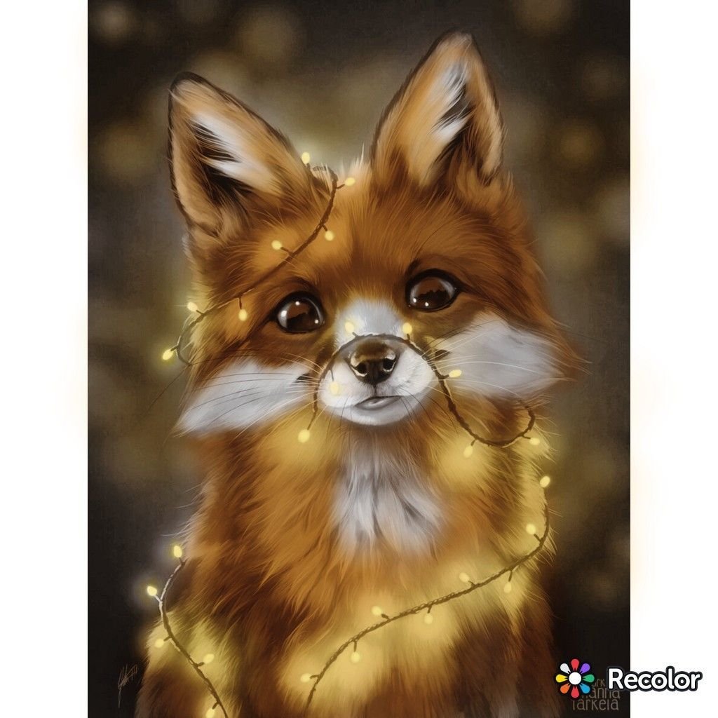 Лиса в черных очках