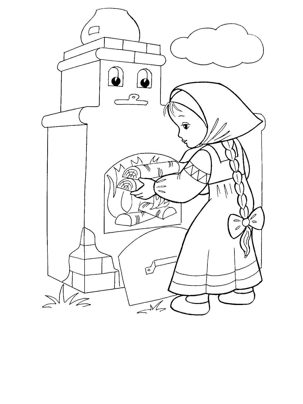 Сказка гуси лебеди герои сказки