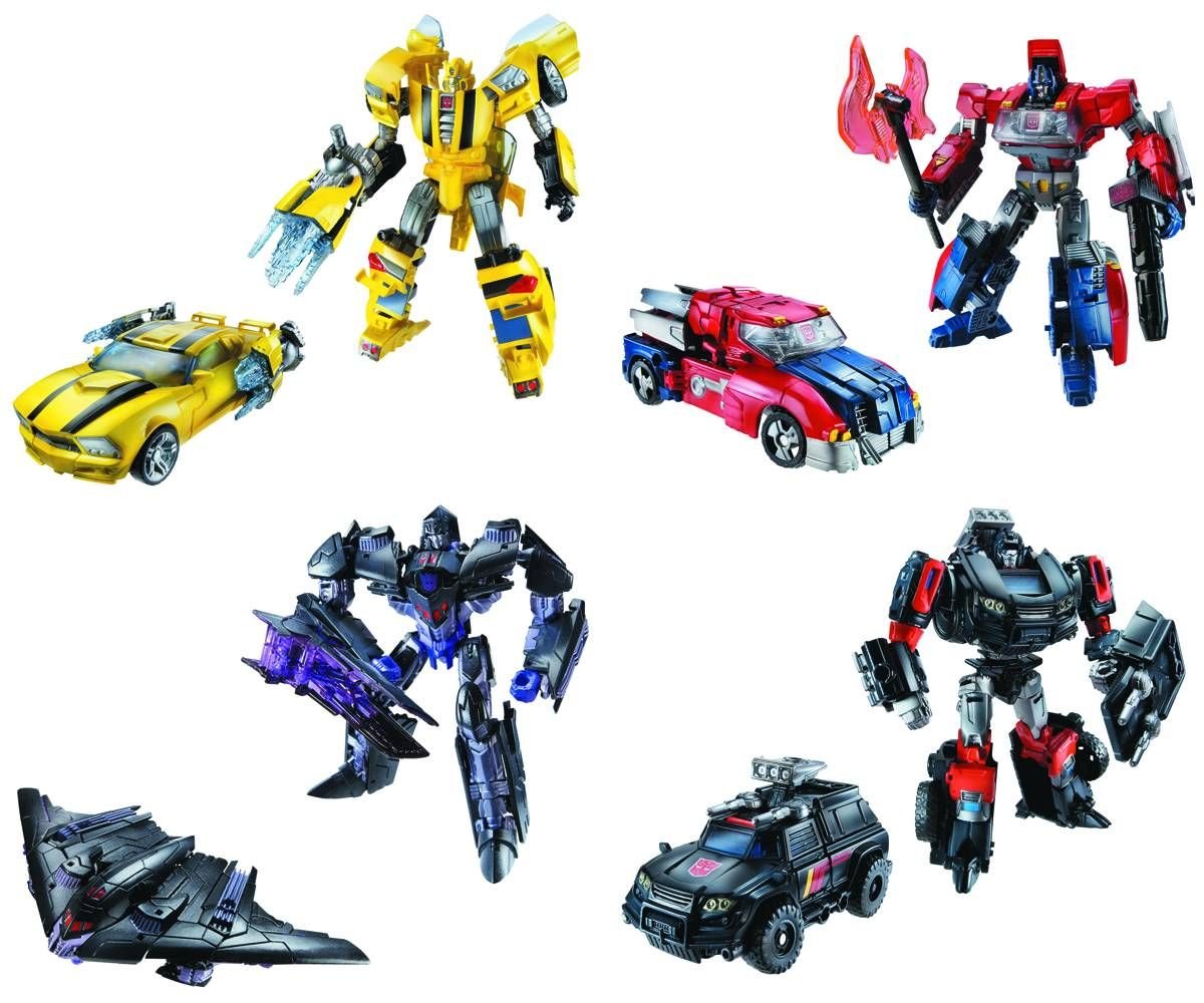 Игрушки трансформеры первое поколение Десептиконы