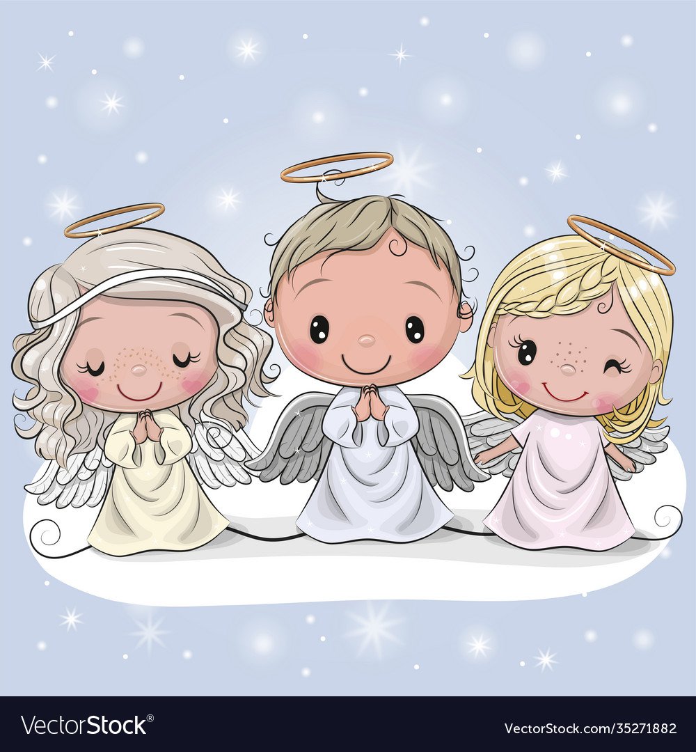 Christmas Angel cartoon