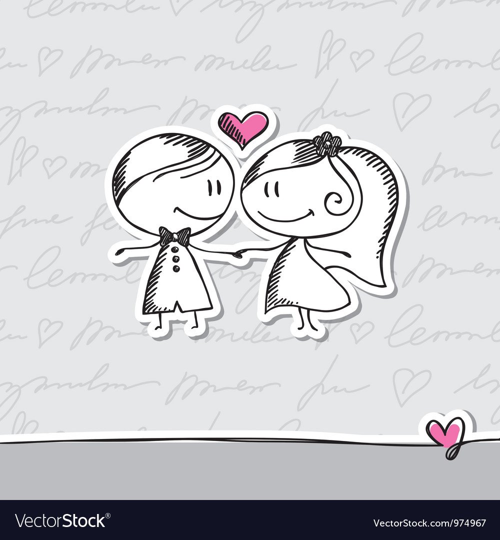 Мультяшные молодожены