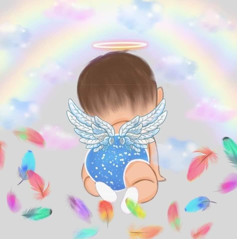 Ангелочки Ruth Morehead Рождество