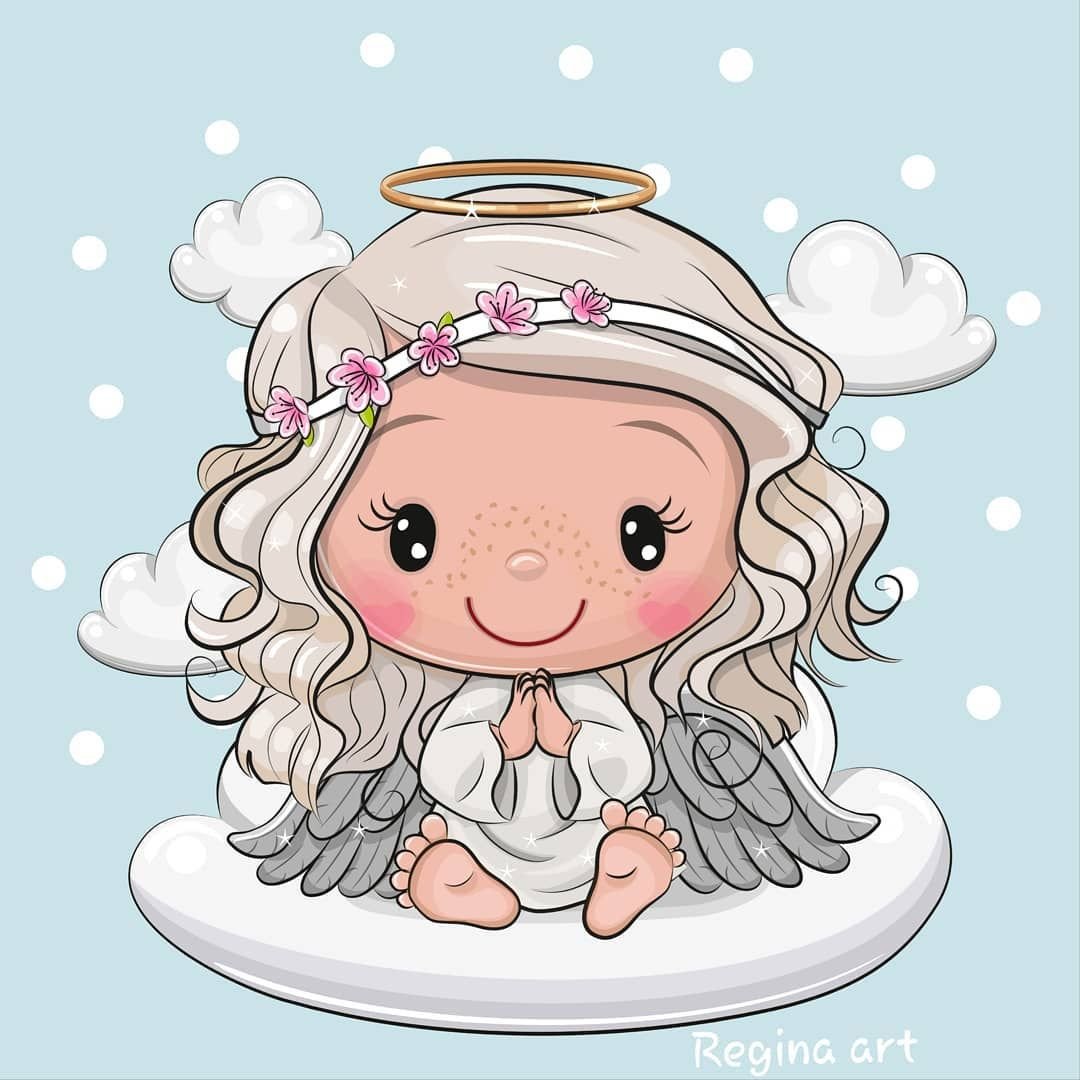 Ангелочек с крылышками