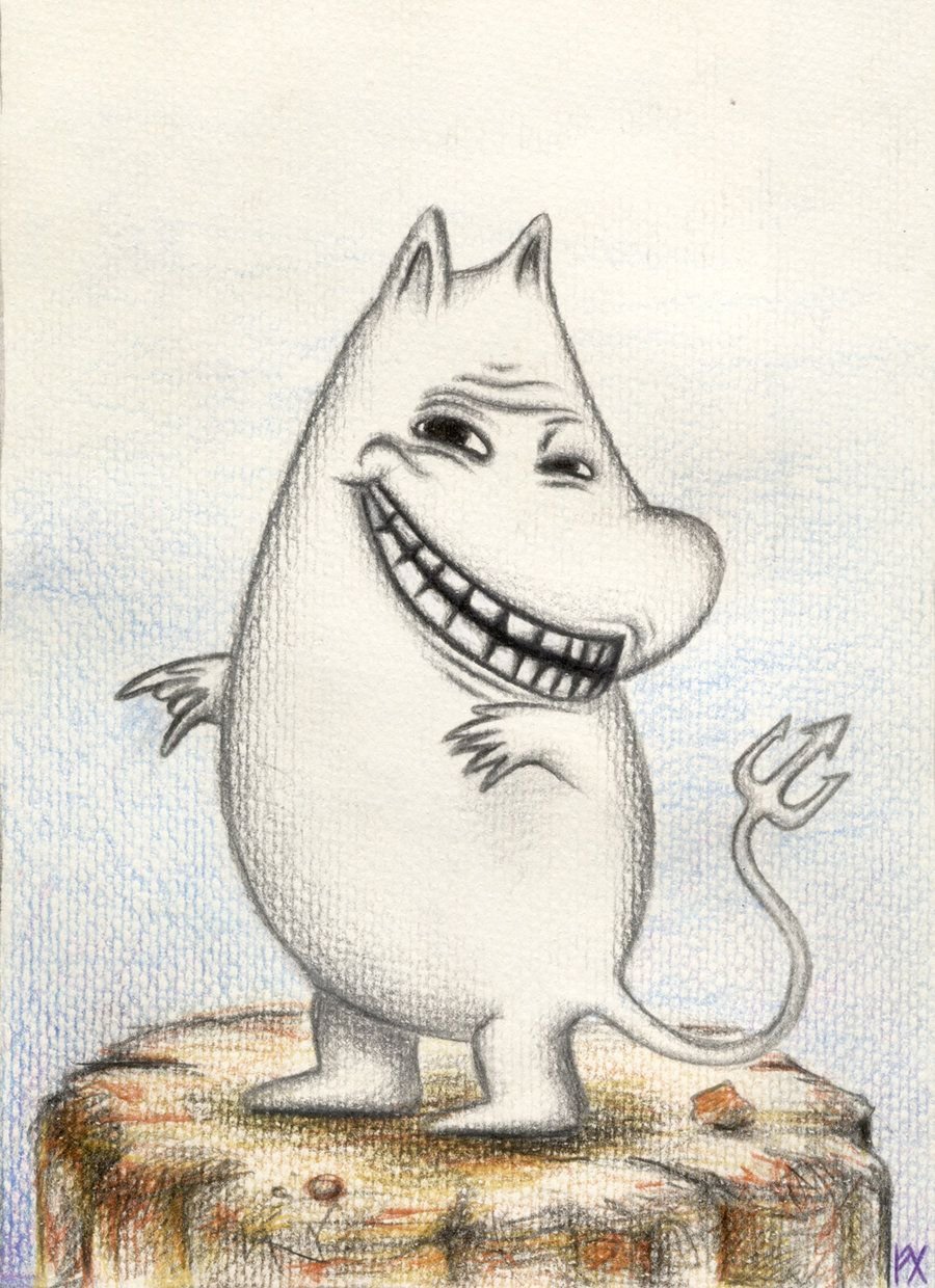 Муми Тролли персонажи Морра