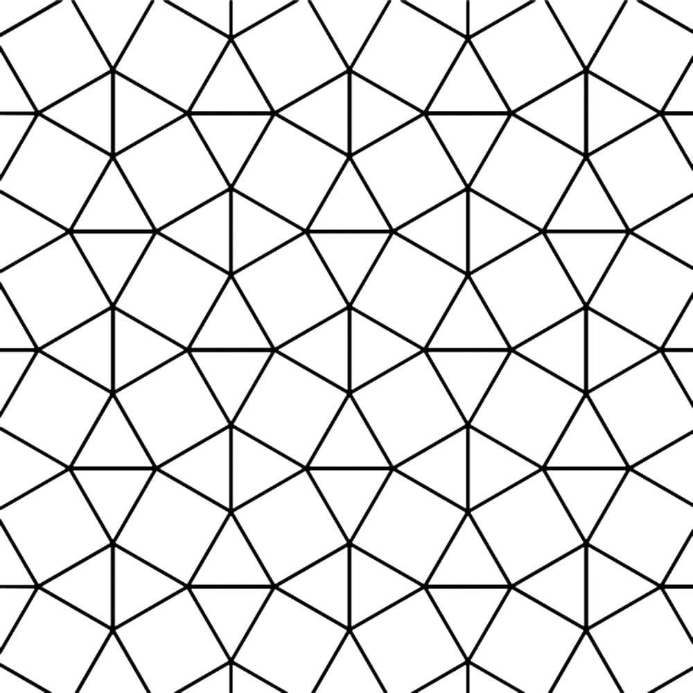 Геометрический узор черно белый