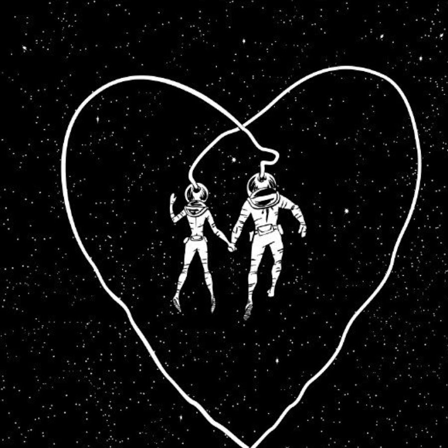Влюблённые космос