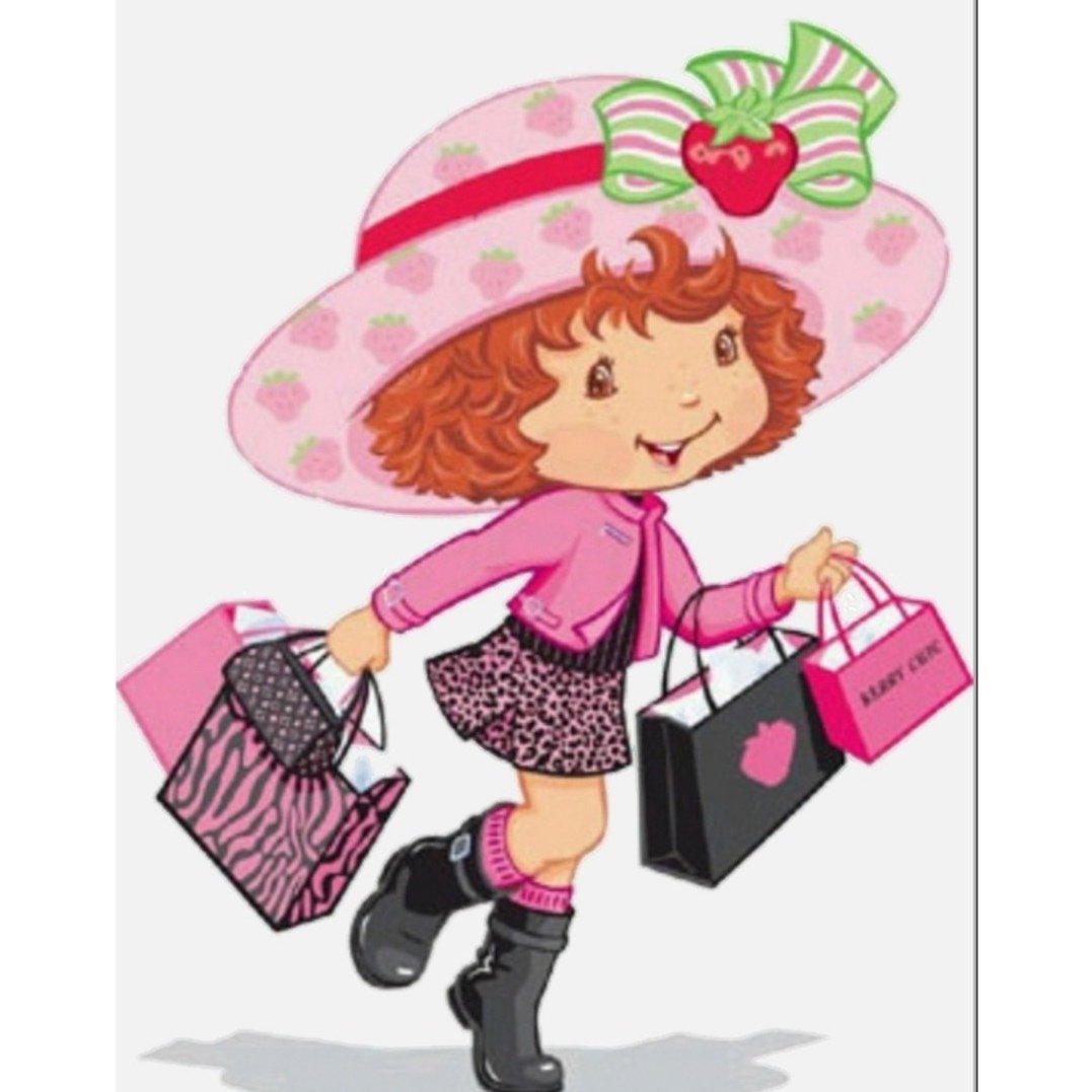 Девочка в шапке с портфелем вафельная картинка