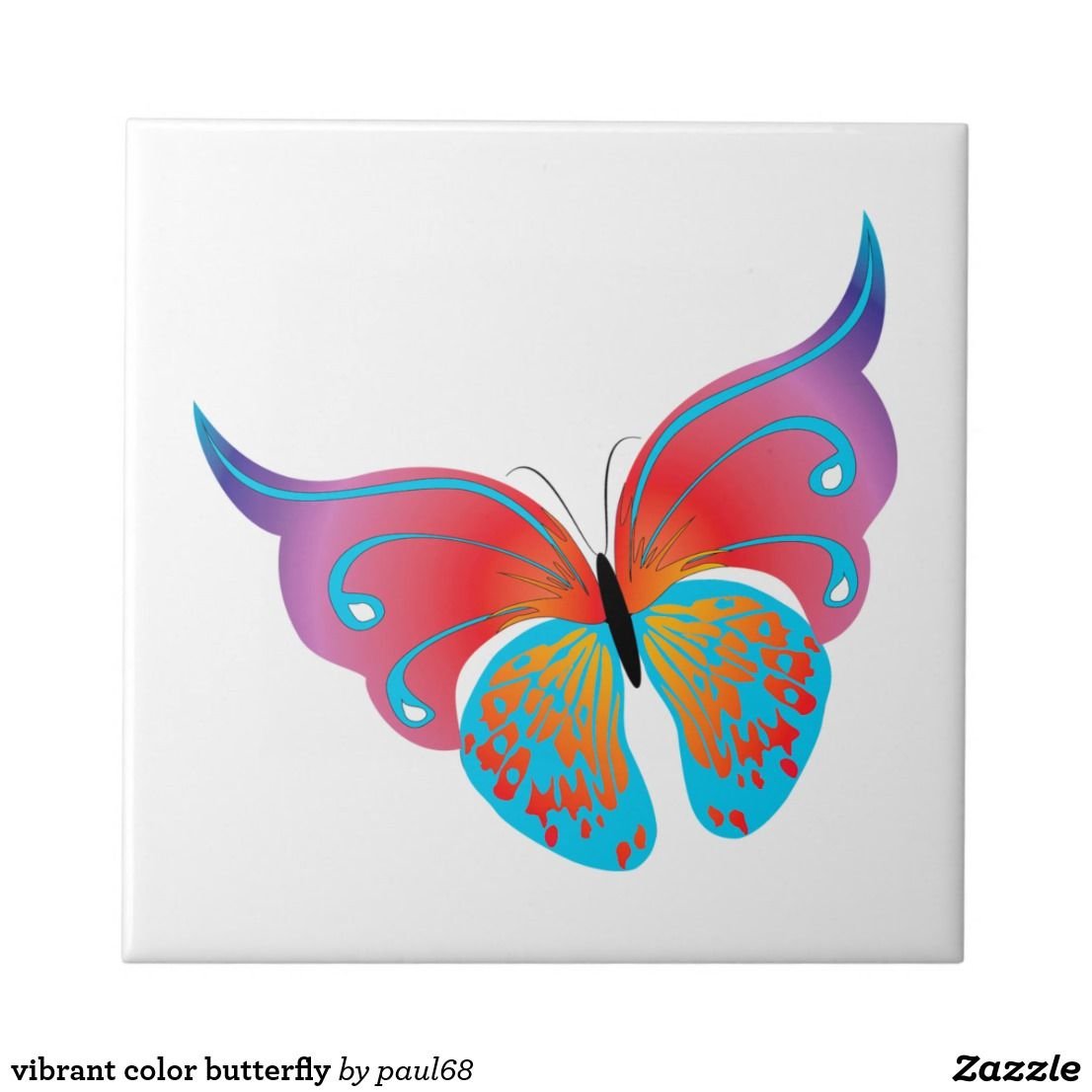 Бабочки мультяшные