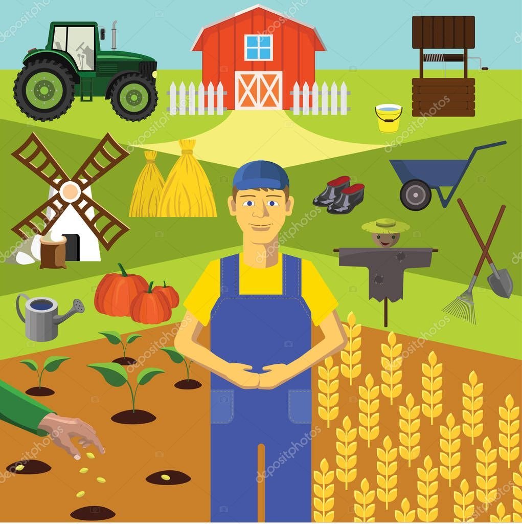 Сельское хозяйство для детей