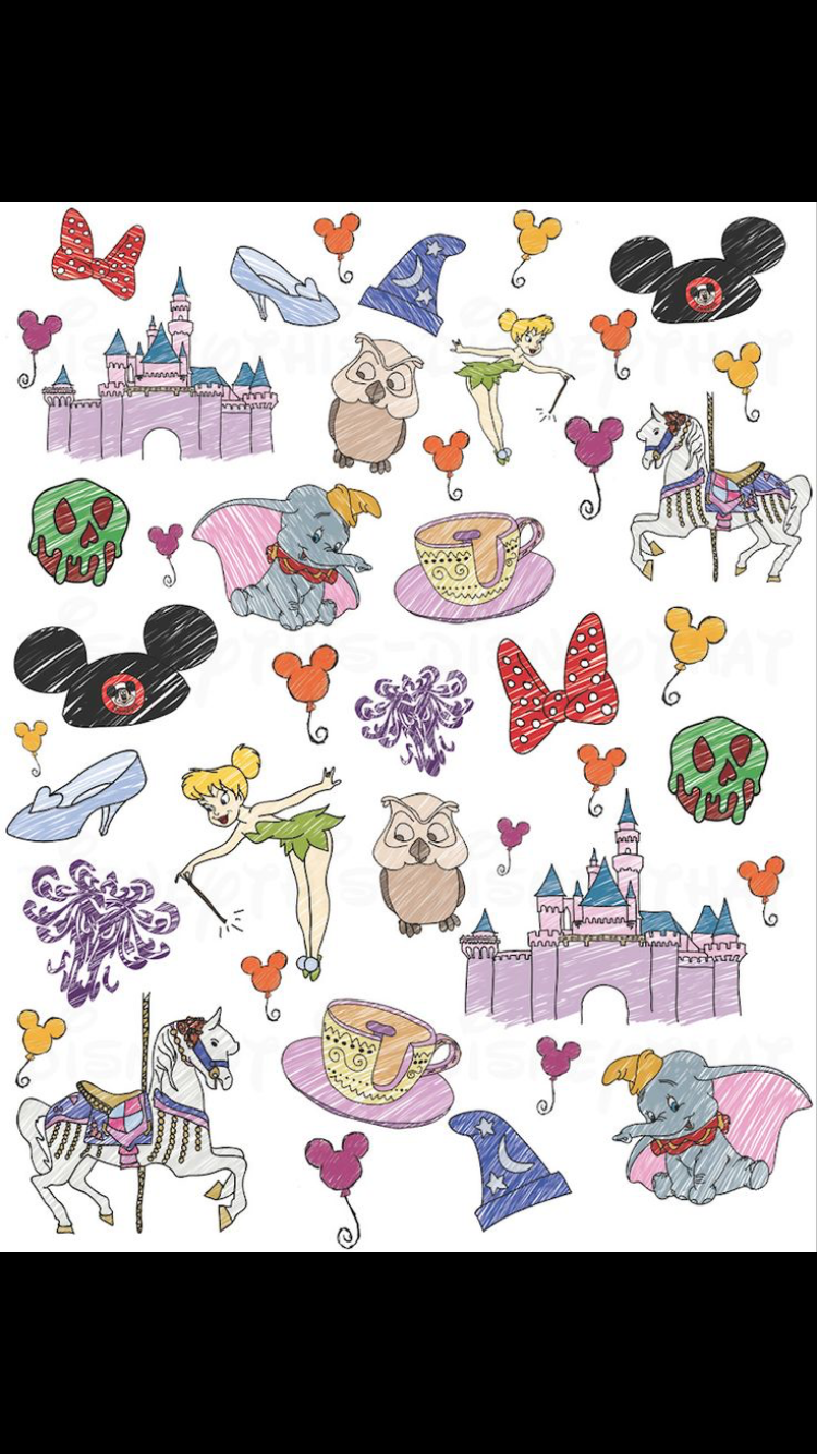 Наклейки маленькие мультяшные