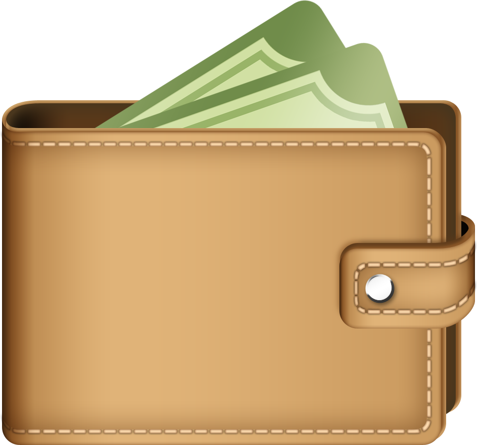 Кошелек значок