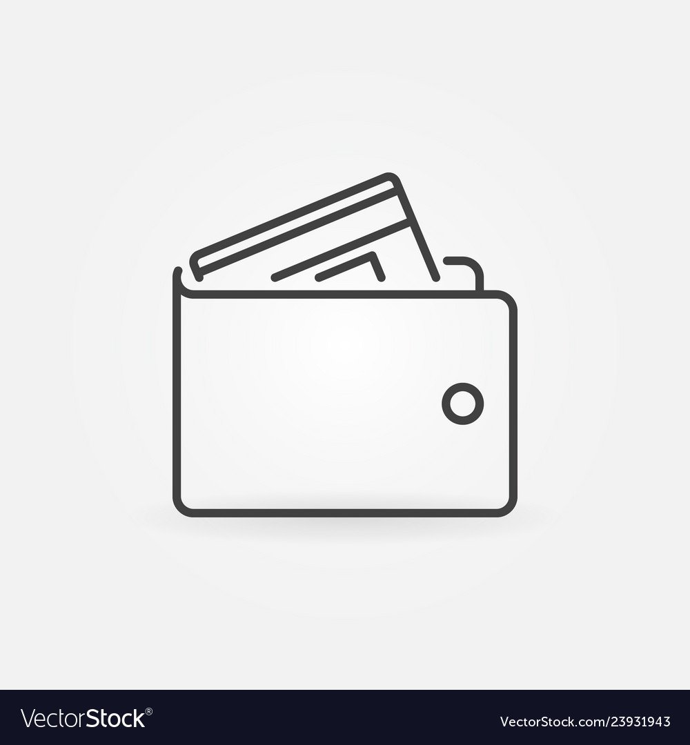 Иконка кошелька без фона