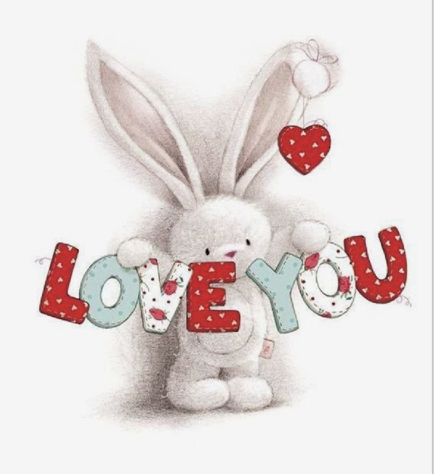 Зайчик с поцелуем