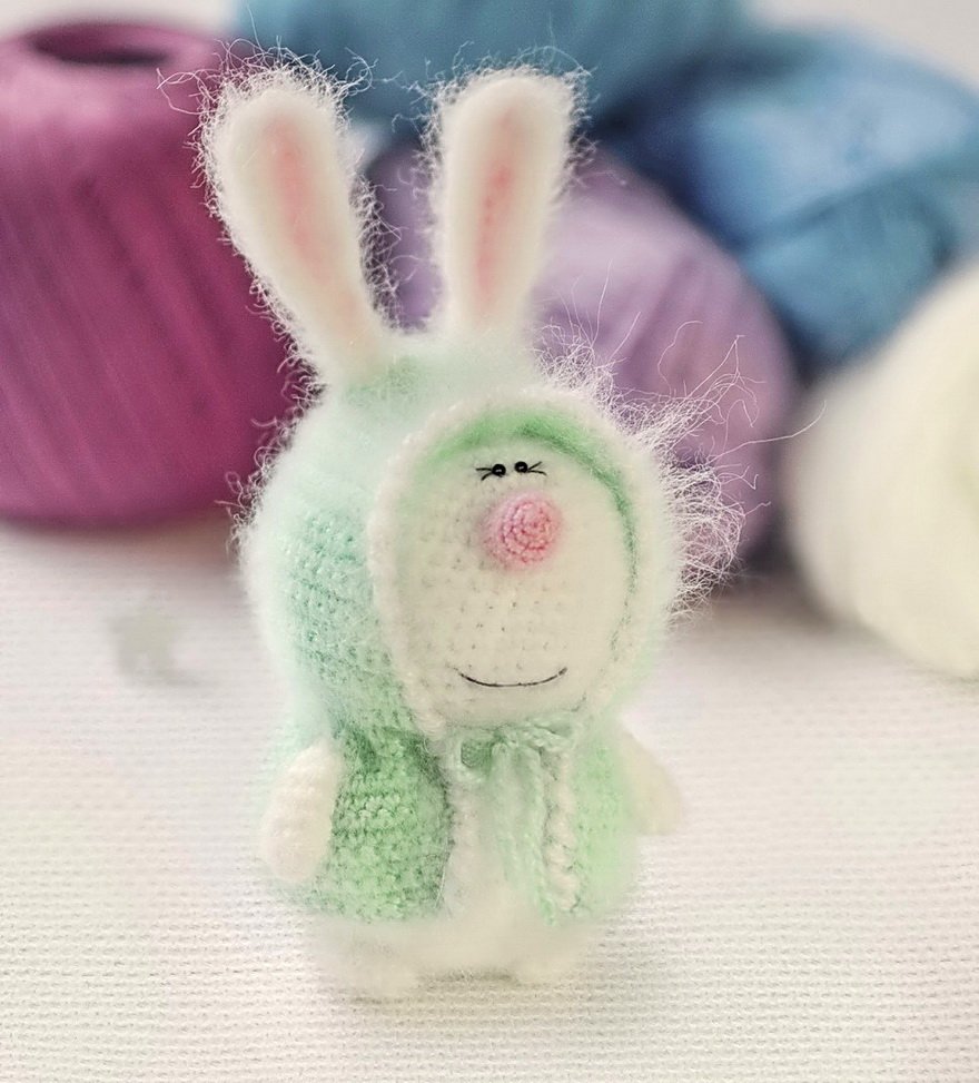 Зайчик с сердечком