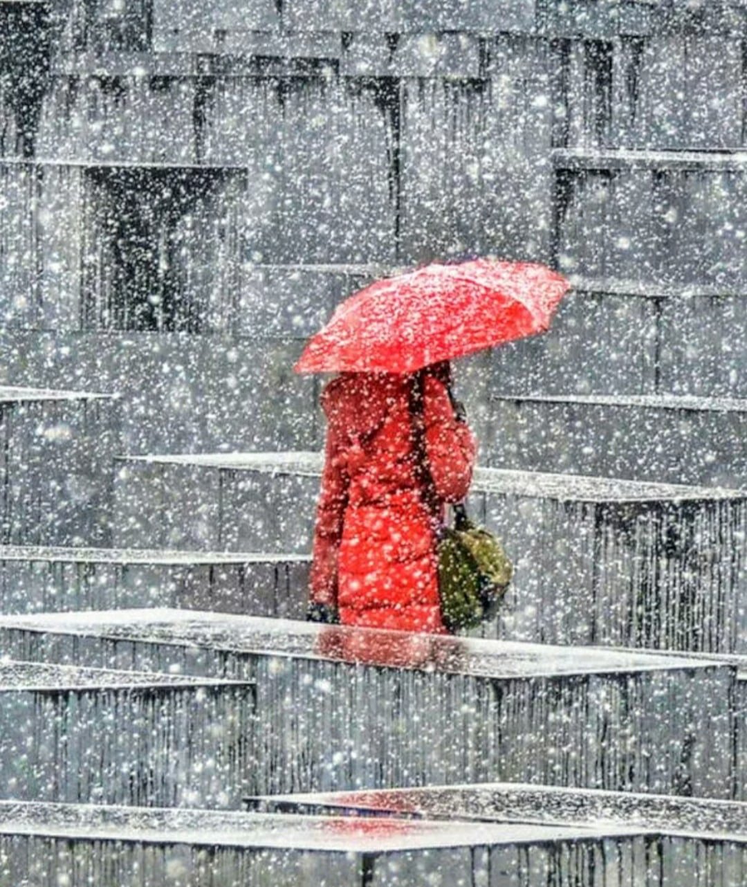 Дождик зимой