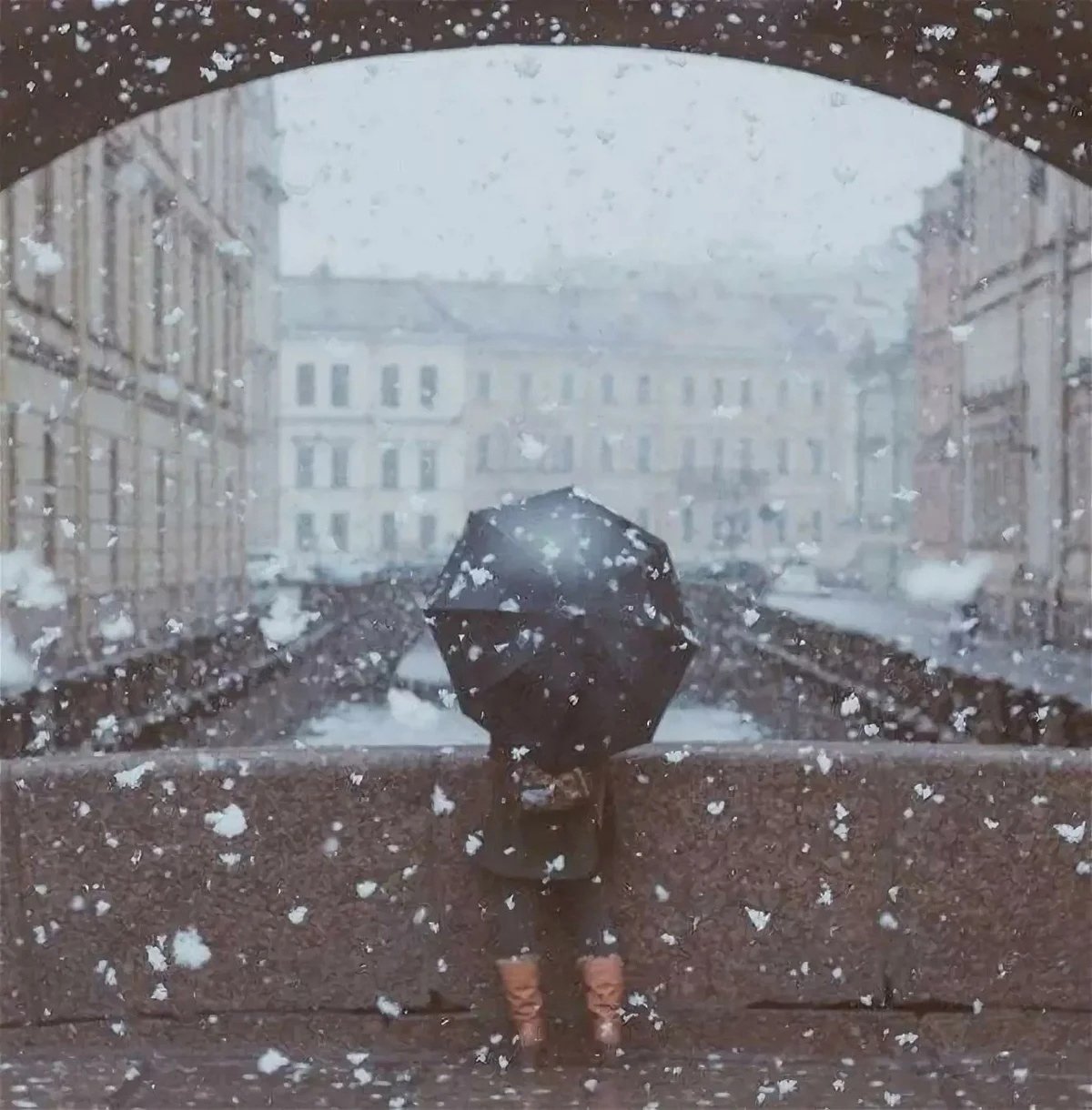 Осадки снег