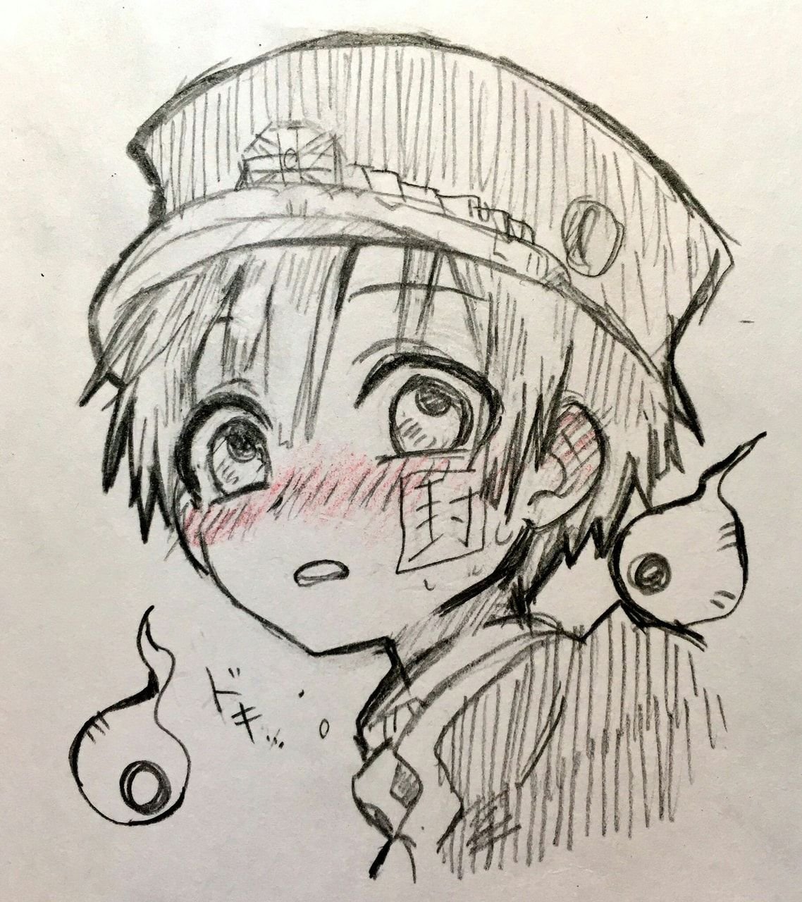 Арт Ханако кун скетч