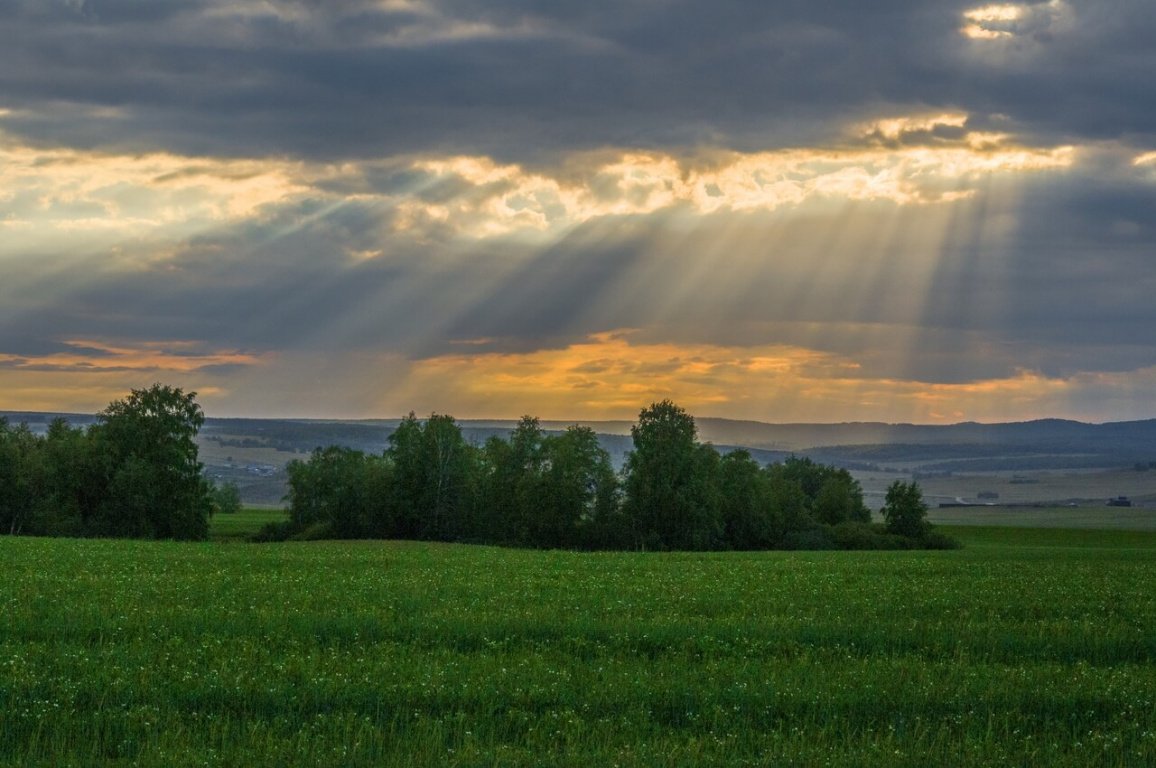 Простор оренбургских степей