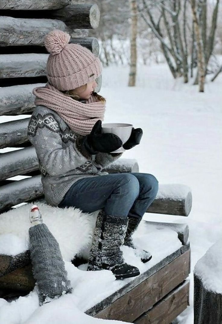Идеи для фотосессии зимой