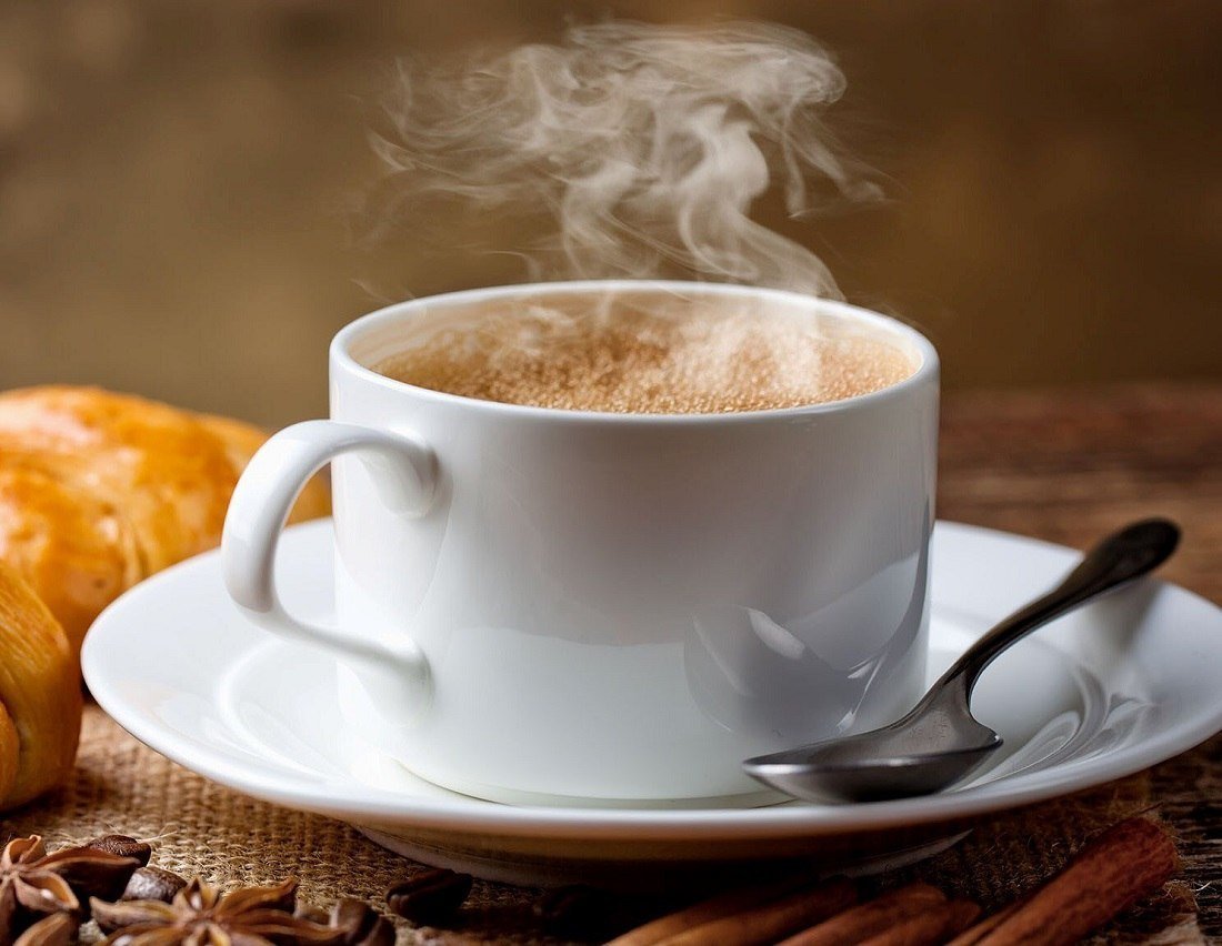 Горячий кофе