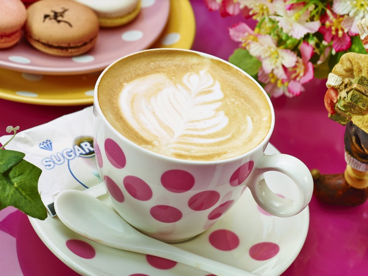 Красивая чашка кофе