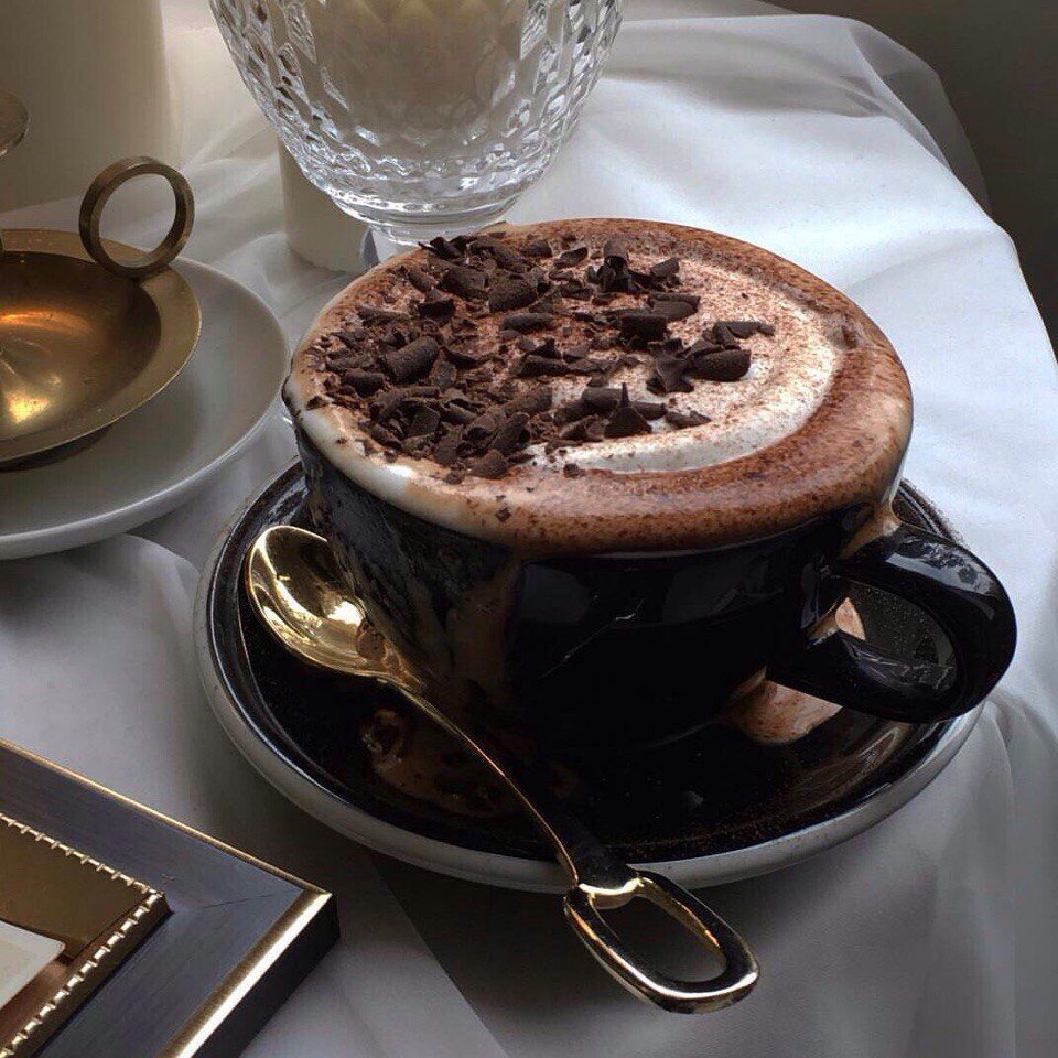 Чашечка вкусного кофе