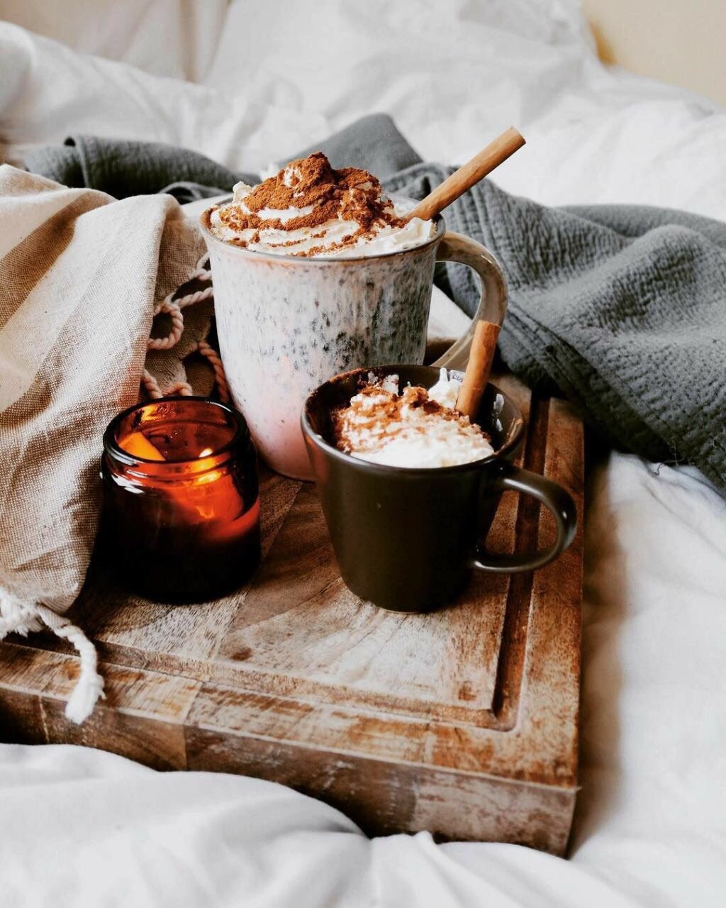 Утренний зимний кофе