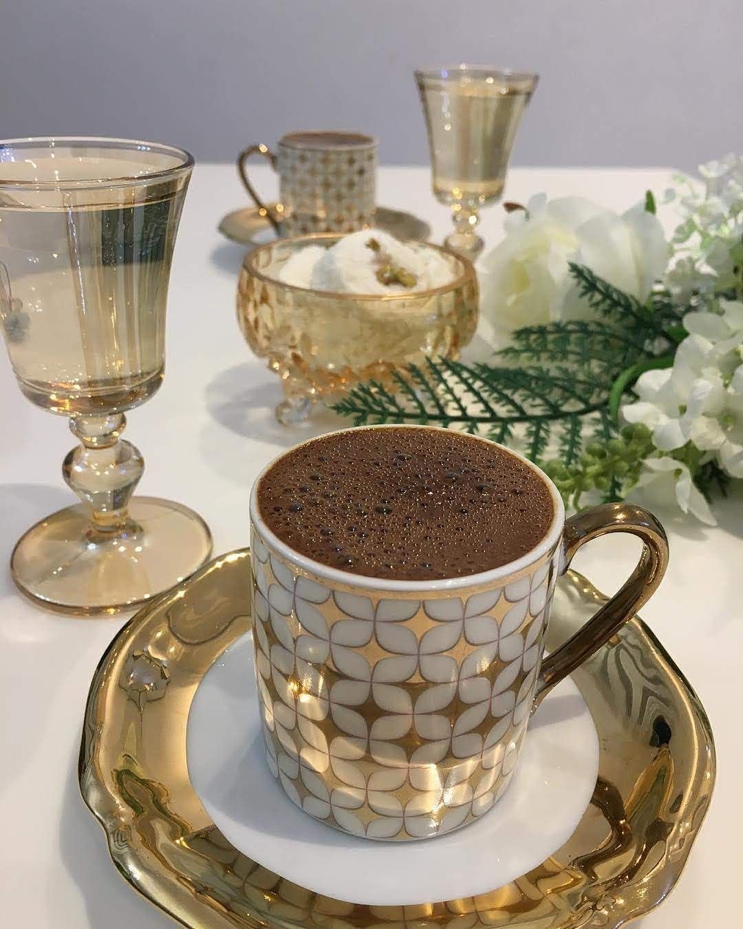 Красивая чашка кофе