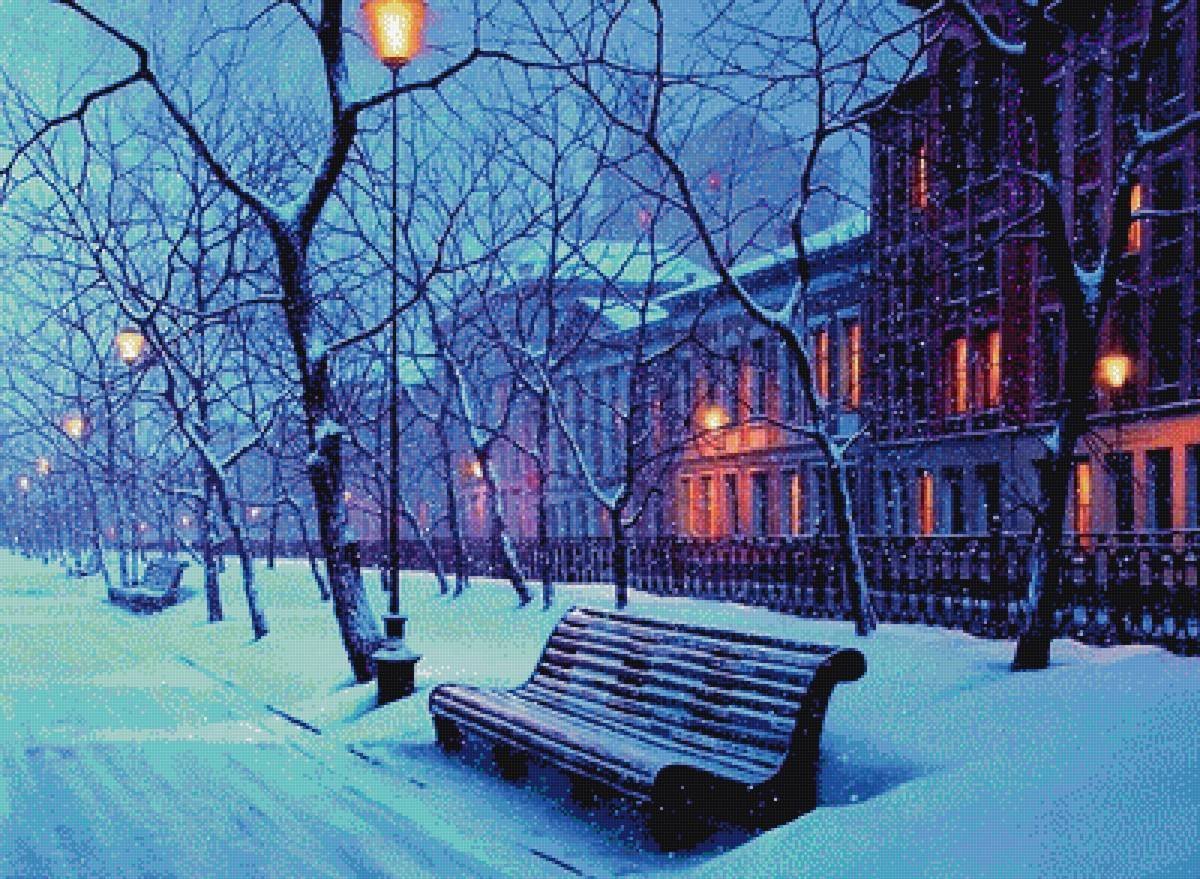 Свеча на зимнем окне