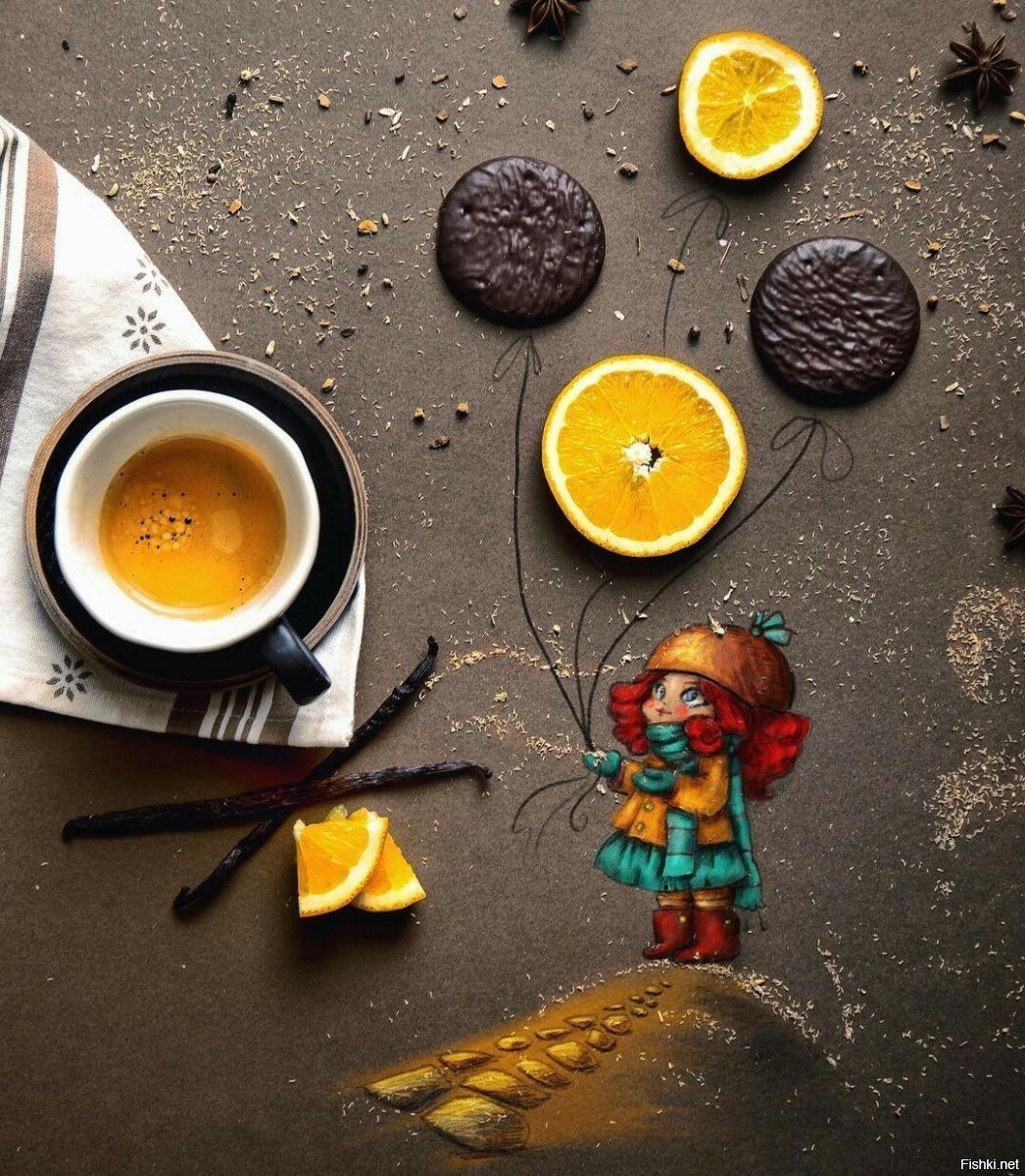 Креативный кофе