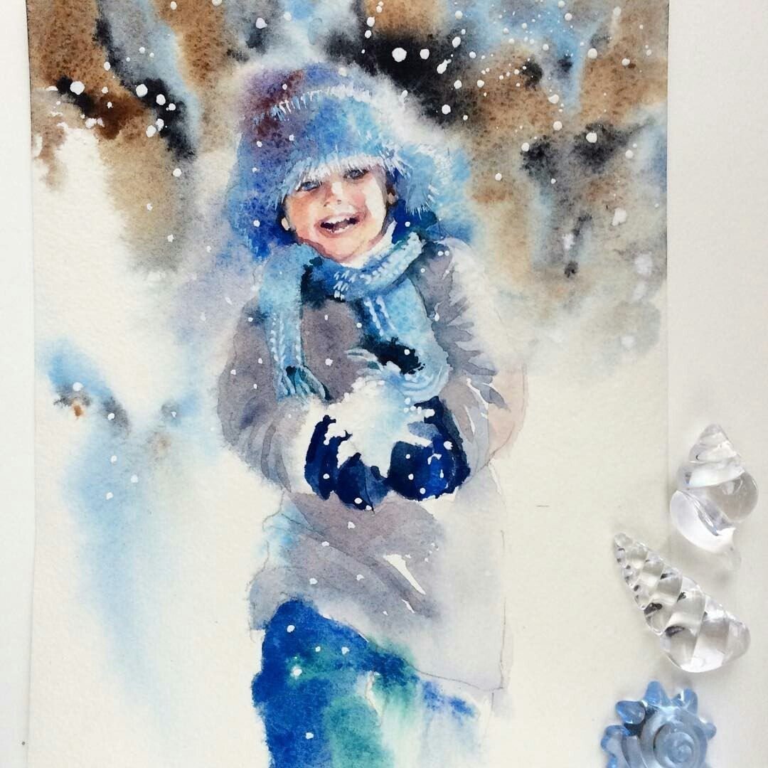 Марина Игнатова акварелист