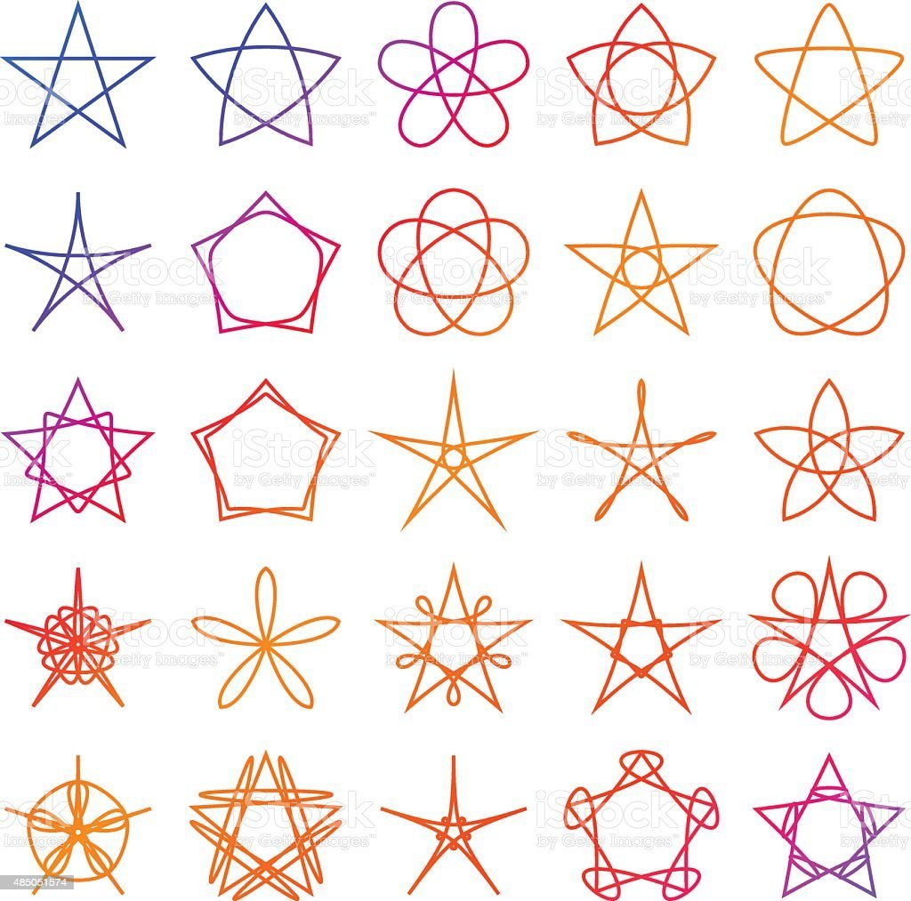 Звезда необычной формы