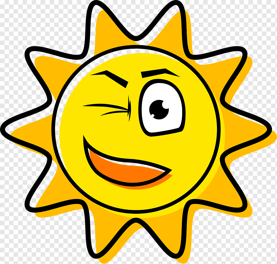 Солнце мультяшка