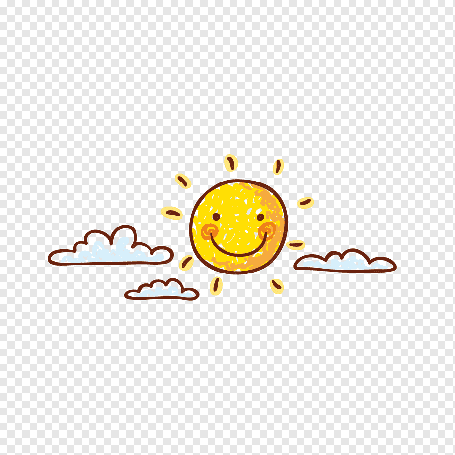 Солнце детское вектор