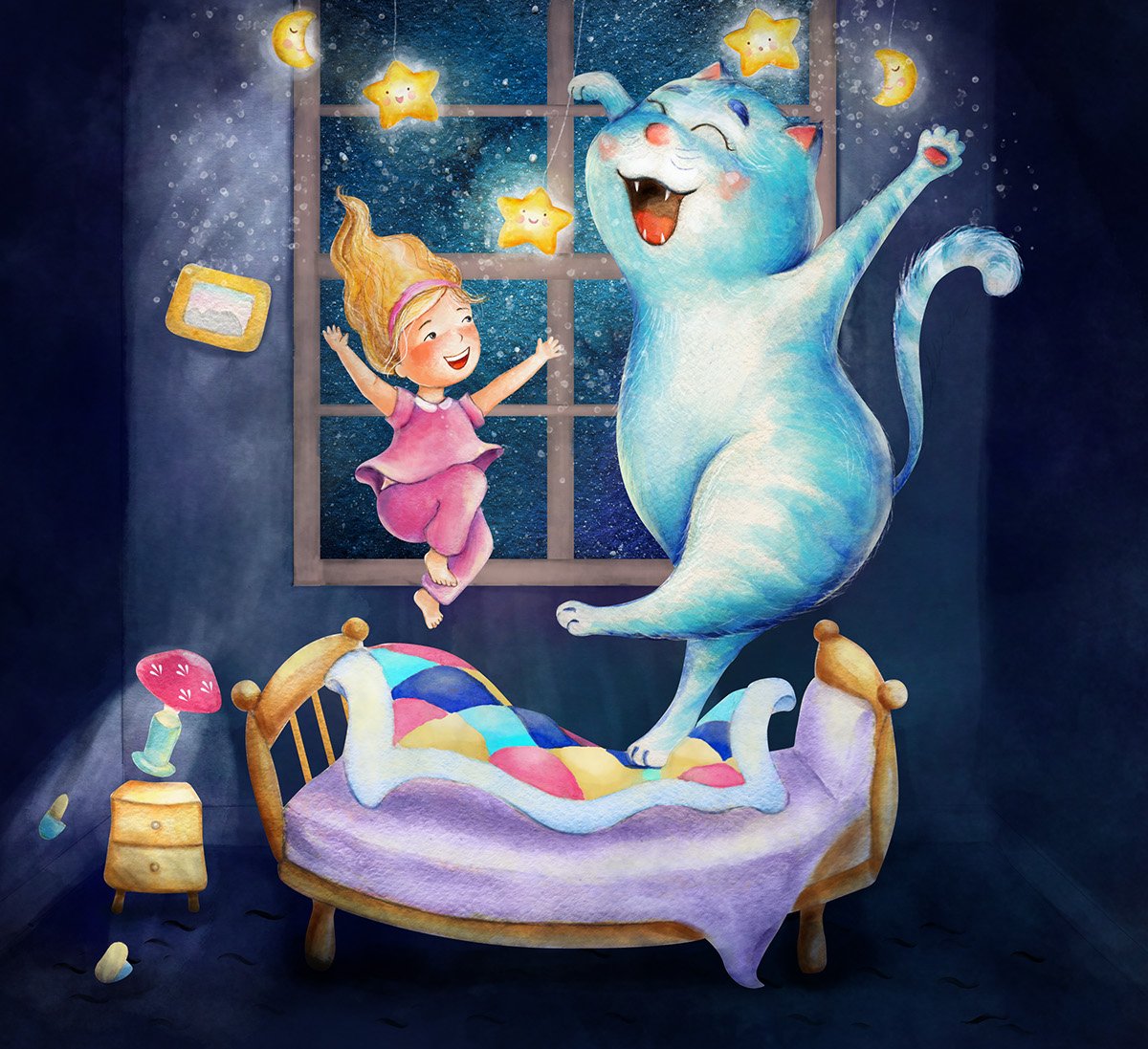 Хорошего вечера и настроения прикольные