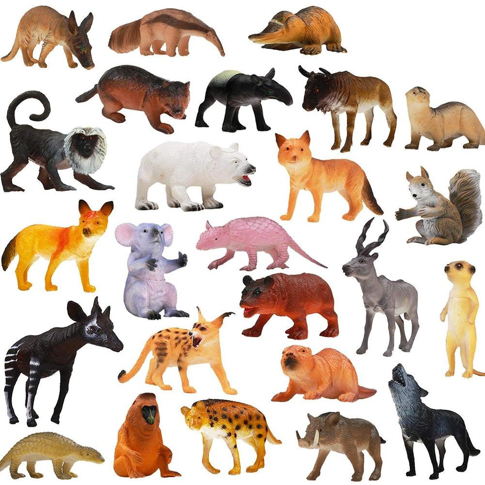 Игрушки животные растягивающиеся