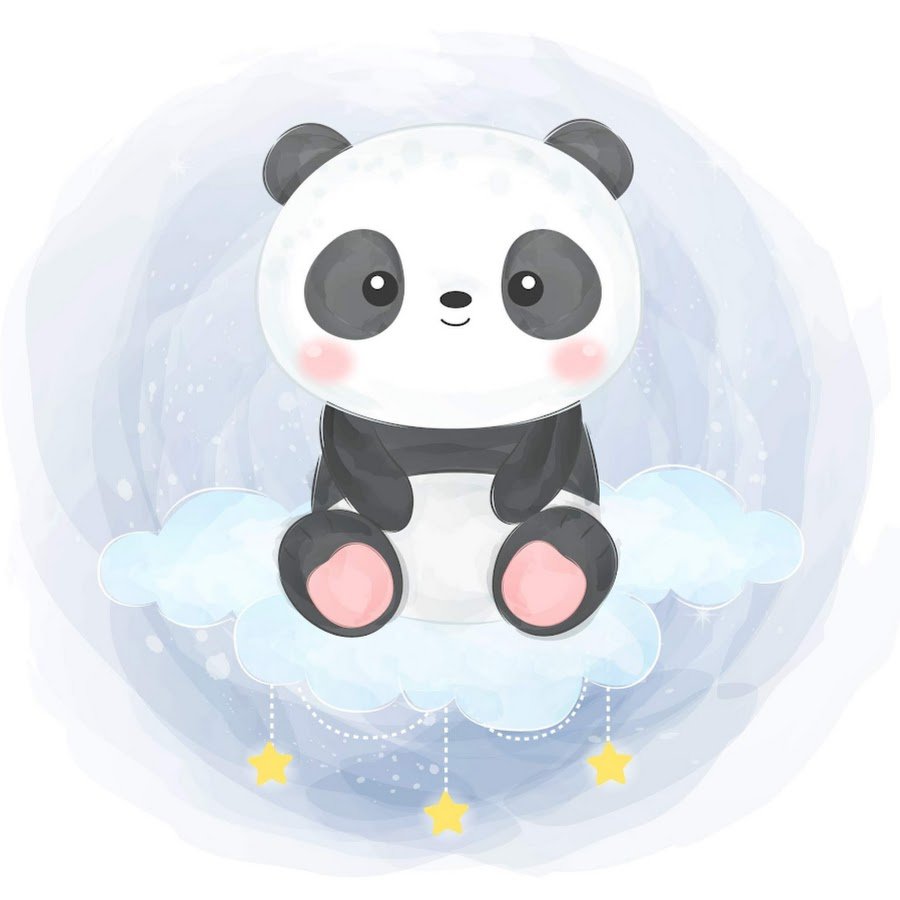 Раскраска Панда