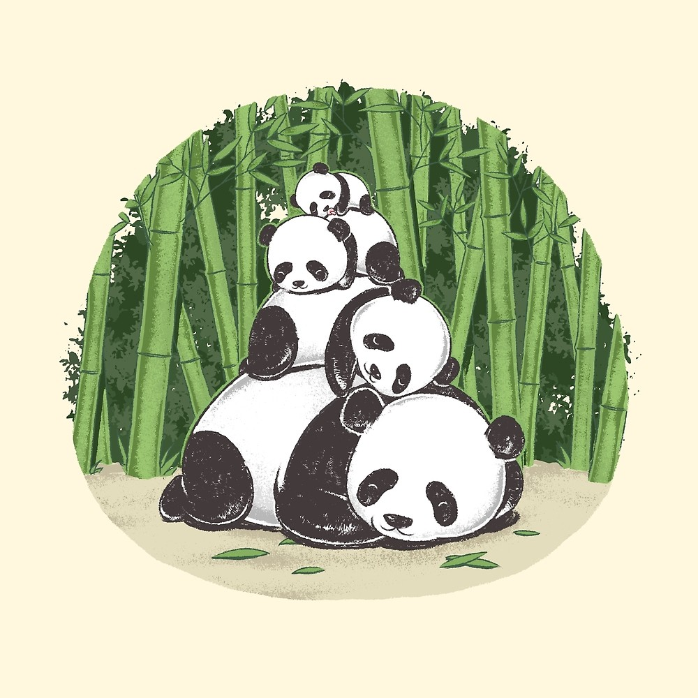 Картинки панды мультяшные