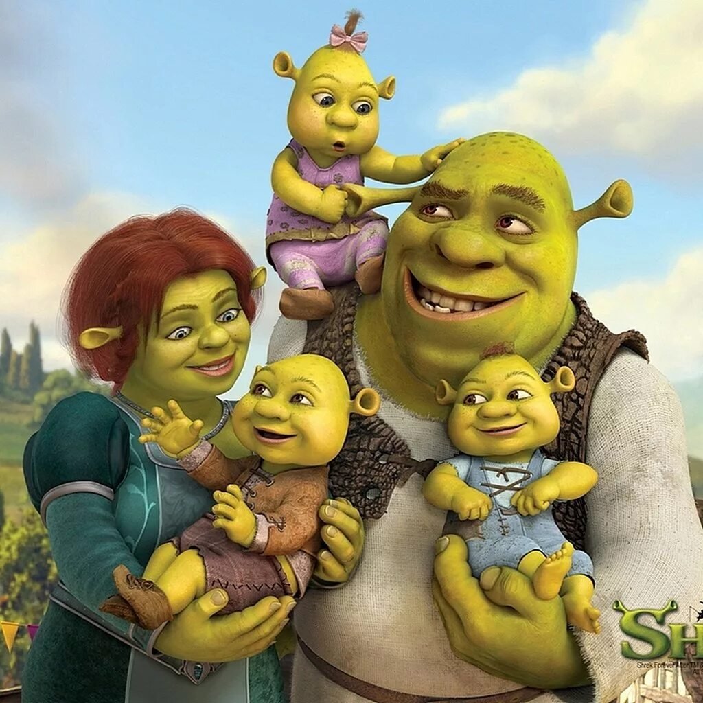 Шрек 4k