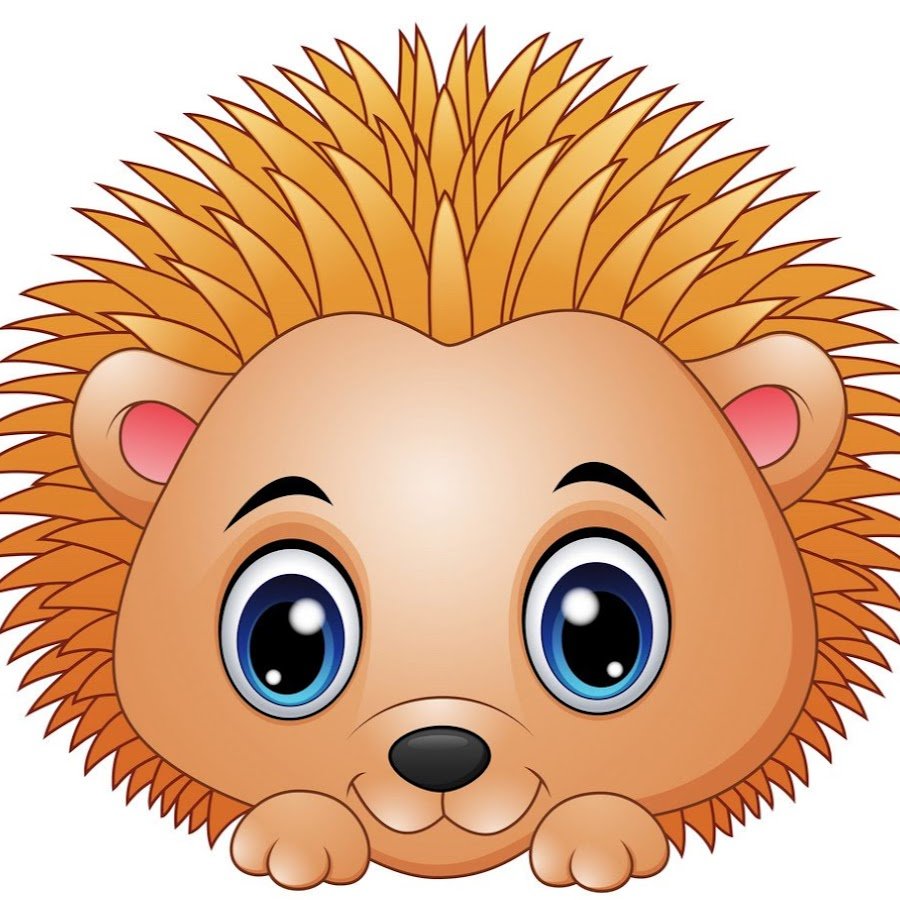 Мордочка ежика для детей