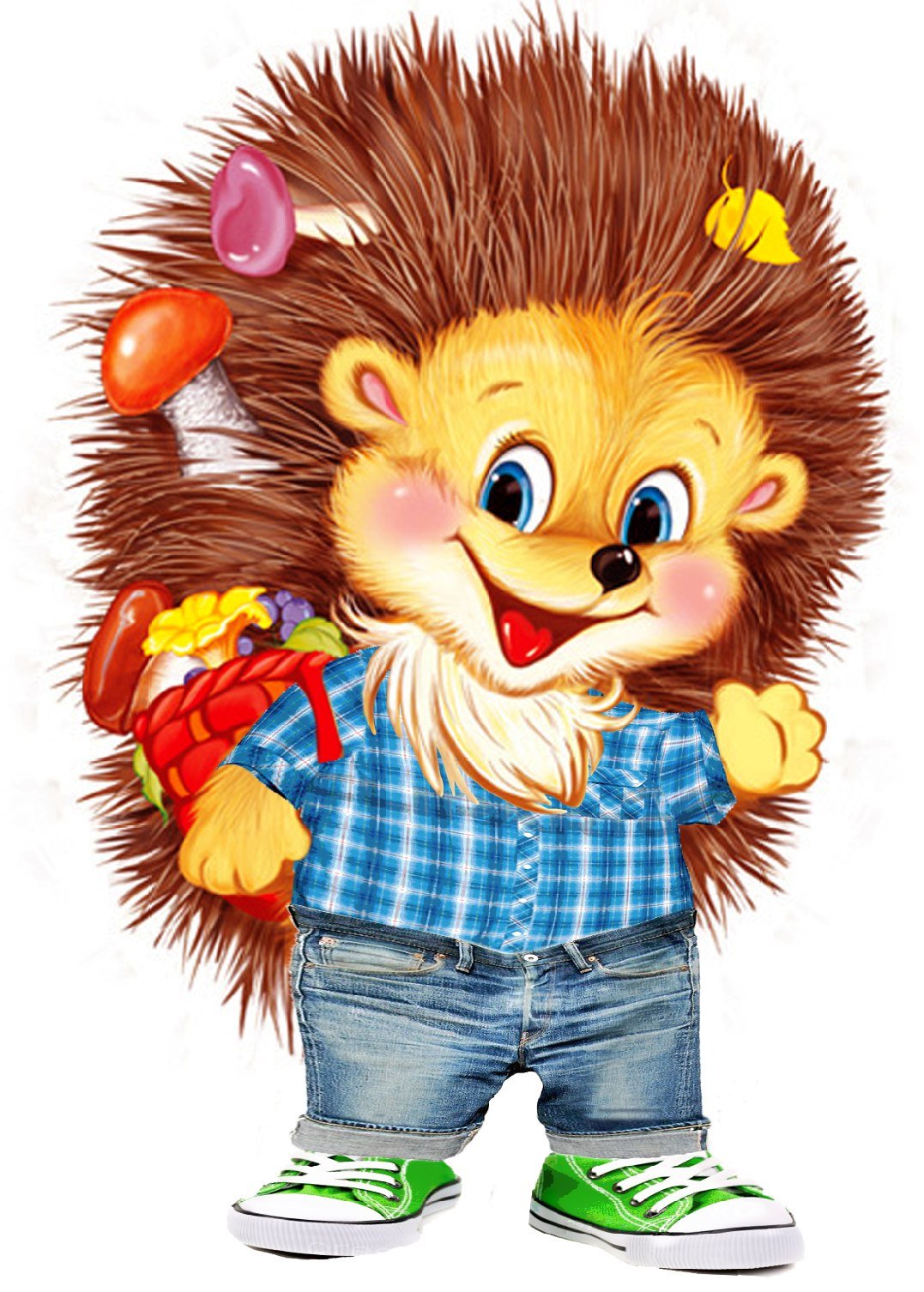 Сказочный герой Ежик