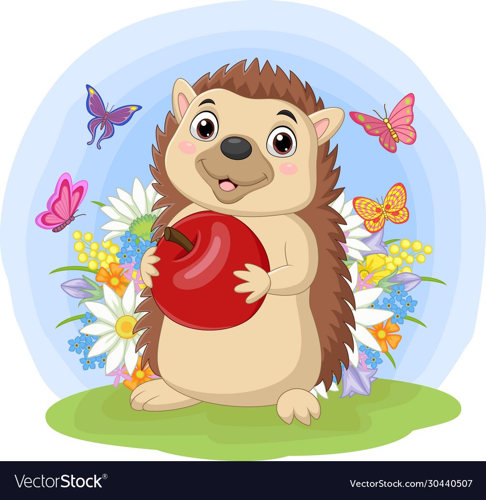 Ежик с ирокезом