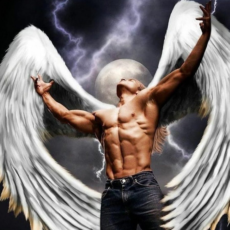 Образ ангела парня