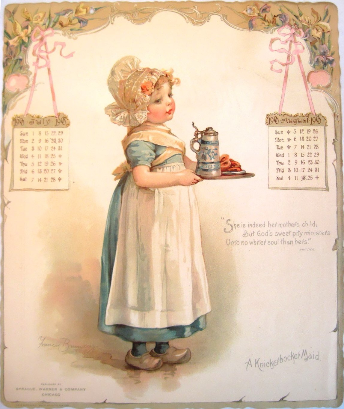 Винтажные открытки чаепитие